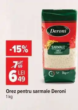 Carrefour Orez pentru sarmale Deroni Ofertă