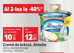 Carrefour Cremă de brânză Almette Ofertă