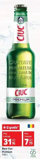 Carrefour Bere Ciuc Premium 0.66L Ofertă