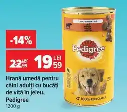 Carrefour Pedigree Hrană umedă pentru câini adulți Ofertă