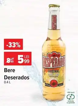 Carrefour Bere Desperados Ofertă