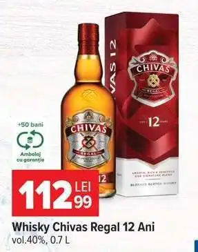 Carrefour Whisky Chivas Regal 12 ani Ofertă