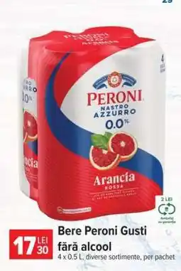 Carrefour Bere Peroni Gusti fără alcool Ofertă