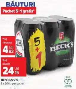 Carrefour Bere Beck's Ofertă