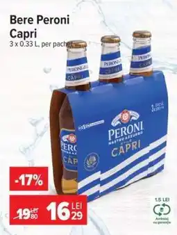 Carrefour Bere Peroni Capri Ofertă
