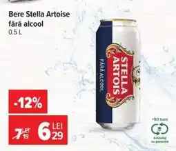 Carrefour Bere Stella Artoise fără alcool Ofertă