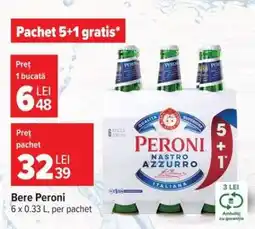 Carrefour Bere Peroni Ofertă