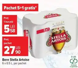 Carrefour Bere Stella Artois Ofertă