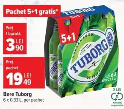 Carrefour Bere Tuborg Ofertă