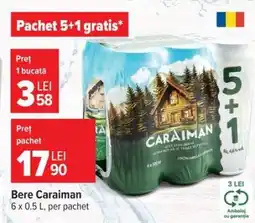 Carrefour Bere Caraiman Ofertă