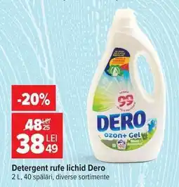 Carrefour Detergent rufe lichid, Dero Ofertă