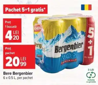 Carrefour Bere Bergenbier Ofertă