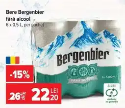 Carrefour Bere Bergenbier fără alcool Ofertă