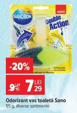 Carrefour Odorizant vas toaletă Sano Ofertă