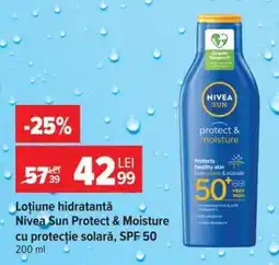Carrefour Loțiune hidratantă Nivea Sun Protect & Moisture Ofertă