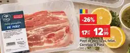 Carrefour Piept de porc cu os, feliat, Carrefour la Piață Ofertă