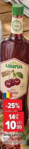 Carrefour Sirop Laurul Ofertă