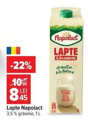 Carrefour Lapte Napolact Ofertă