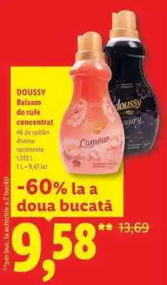 Lidl DOUSSY Balsam de rufe concentrat Ofertă