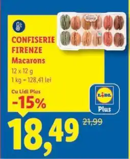 Lidl CONFISERIE FIRENZE Macarons Ofertă