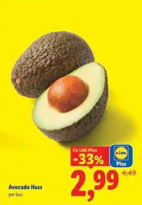 Lidl Avocado Hass Ofertă