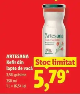 Lidl ARTESANA Kefir din lapte de vacă Ofertă