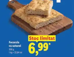 Lidl Focaccia cu usturoi Ofertă