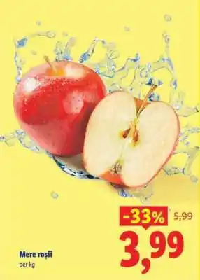 Lidl Mere roşii Ofertă