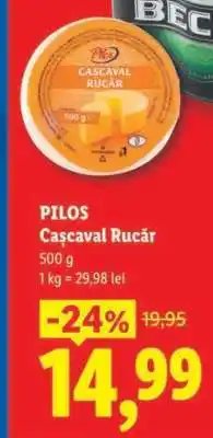 Lidl PILOS Cașcaval Rucăr Ofertă