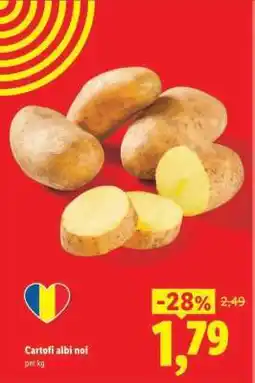 Lidl Cartofi albi noi Ofertă