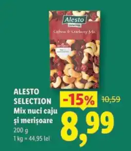 Lidl ALESTO SELECTION Mix nuci caju și merișoare Ofertă