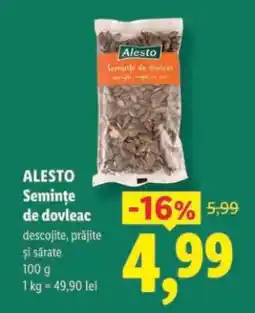 Lidl ALESTO Semințe de dovleac Ofertă