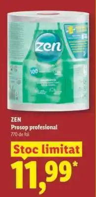 Lidl ZEN Prosoape profesional Ofertă