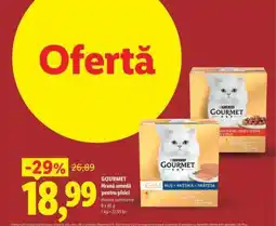 Lidl GOURMET Hrană umedă pentru pisici Ofertă