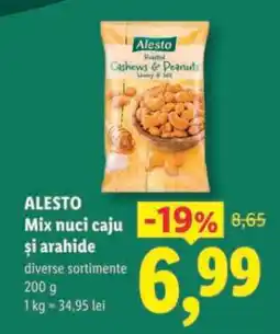 Lidl ALESTO Mix nuci caju și arahide Ofertă