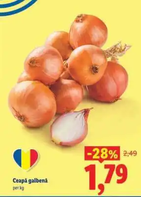 Lidl Ceapă galbenă Ofertă