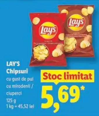 Lidl LAY‘S Chipsuri Ofertă