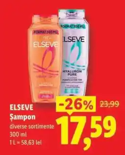 Lidl ELSEVE Şampon Ofertă