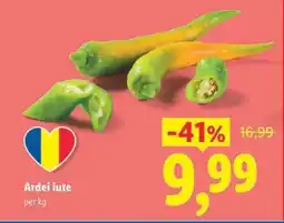 Lidl Ardei iute Ofertă