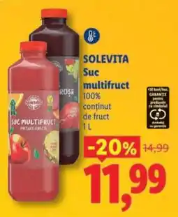 Lidl Solevita Suc multifruct Ofertă