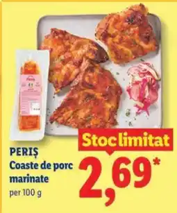 Lidl PERIȘ Coaste de porc marinate Ofertă