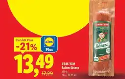Lidl CRIS TIM Salam săsesc Ofertă