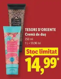 Lidl TESORI D’ORIENTE Cremă de duș Ofertă
