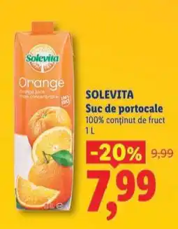 Lidl Solevita Suc de portocale Ofertă