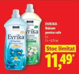 Lidl EVRIKA Balsam pentru rufe Ofertă