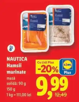 Lidl Nautica Hamsii marinate Ofertă