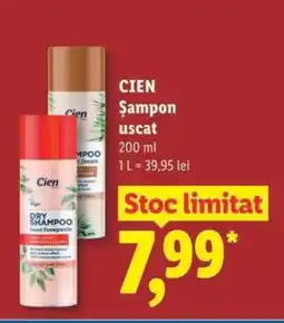 Lidl Cien Șampon uscat Ofertă