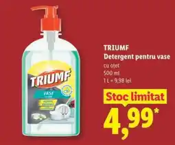 Lidl TRIUMF Detergent pentru vase Ofertă