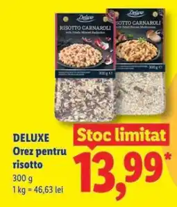Lidl DELUXE Orez pentru risotto Ofertă