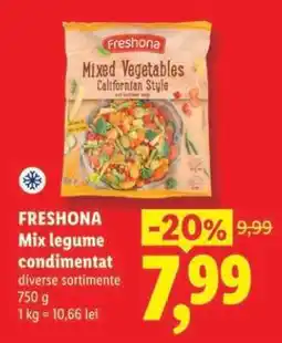 Lidl Freshona Mix legume condimentat Ofertă
